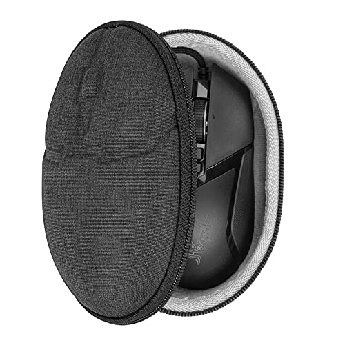GEEKRIA Étui de voyage rigide pour souris de bureau, compatible avec Razer Basilisk V3 / Viper V3 Pro / Naga V2 / DeathAdder V3 / Orochi V2, HyperX Pulsefire...