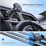 Miracase Magnetic Mobile Phone Holder for Car Vent, No Blocking Vent Hands Free Universal Car Phone Holder, Cell Phone Automobile Mount Compatible with iPhone, Samsung and All Phones - Image 4