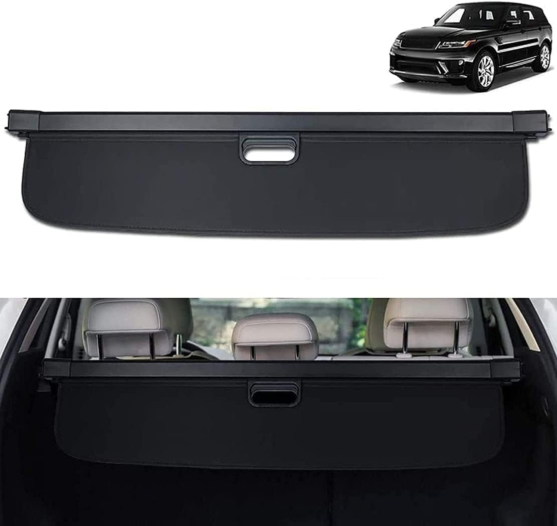 Einziehbarer Auto Laderaumabdeckung für Range Rover Sport 2014-2019, Kofferraum Schutz Abdeckung Frachtabdeckungen Aufbewahrung ZubehöR