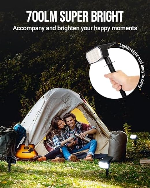 Solar Lights Outdoor Waterproof IP65, 63 LED 3 Lighting Modes Solar Powered Yard Garden Spot Solar Lights for Outside Landscape-3 Pack (Cool White)