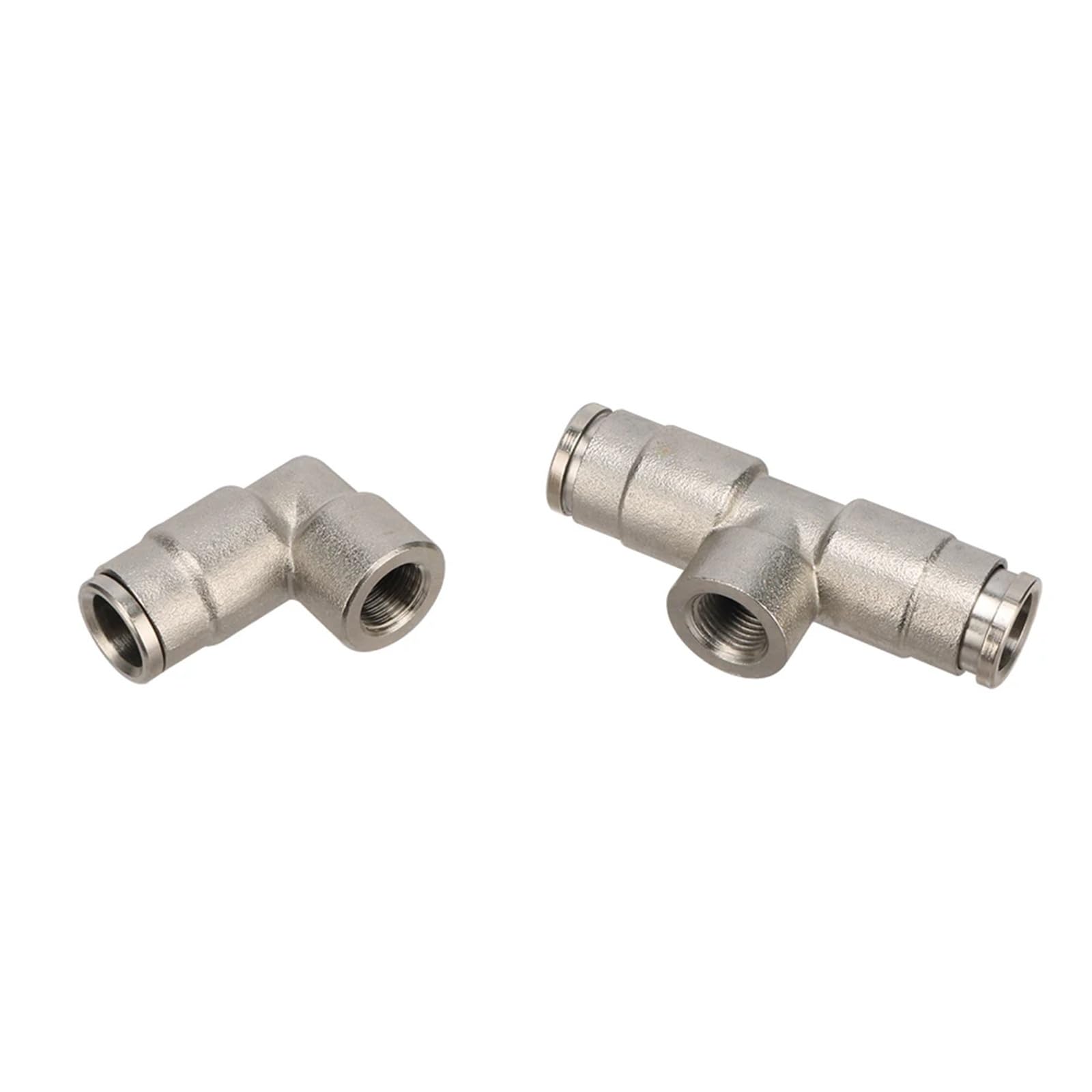 Conectores de rosca hembra de 1/8 con codo de 3/8 y ajuste estanco para mangueras