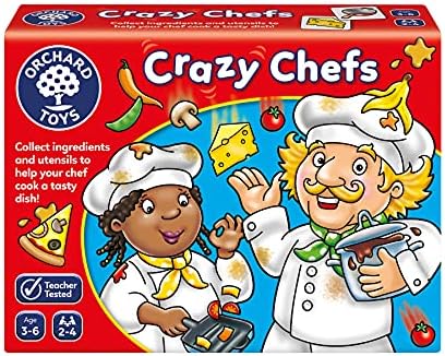 Orchard Toys Crazy Chefs Children's Game, Multi, One Size
