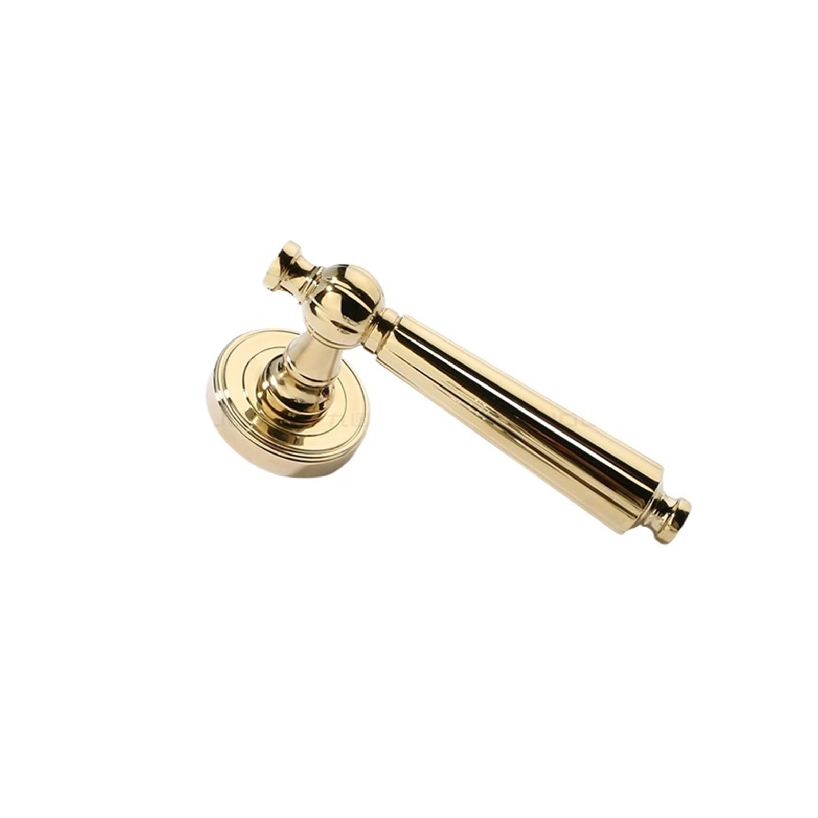 NYRXRYTCA American zinc Alloy Indoor Silent Door Lock Bedroom Wooden Door Handle Household Magnetic Door Split Lock(D53 1129 PVD silent)
