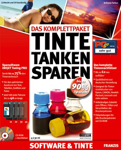 Das Komplettpaket Tinte Tanken Sparen