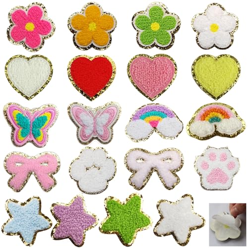 20 PCS Self-Adhesive Decorative Stick-On Patches