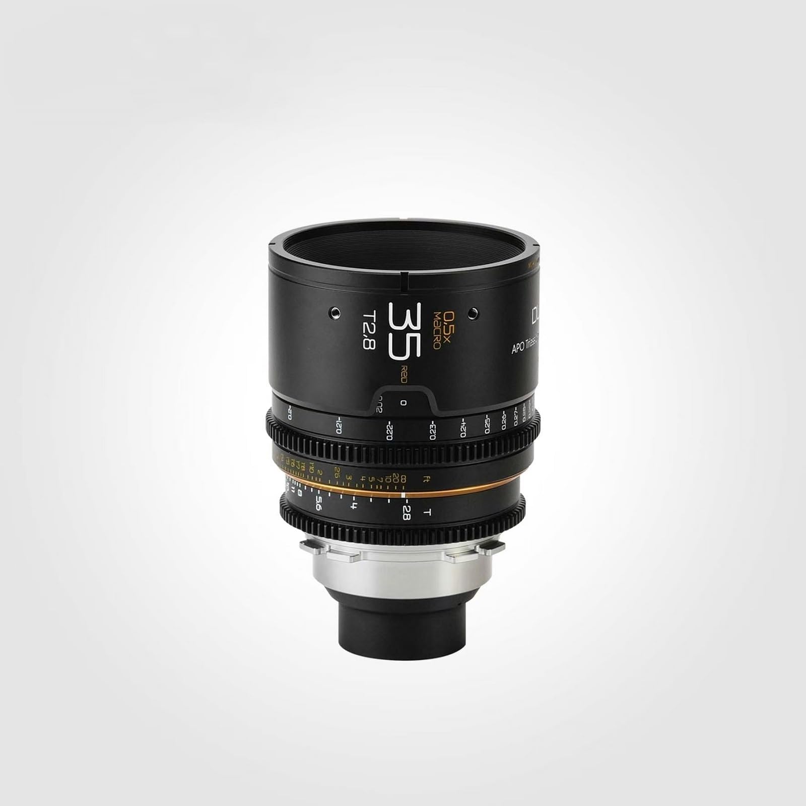 DULENS APO Triassic Prime Lens T2.8 Cine Lens Large Aperture Manual Focus (35mm)