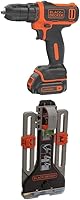Vista 1 de BLACK+DECKER Taladro/destornillador inalámbrico de 12 V MAX con kit de herramientas para colgar cuadros MarkIT (BDCDD12C y BDMKIT101C)