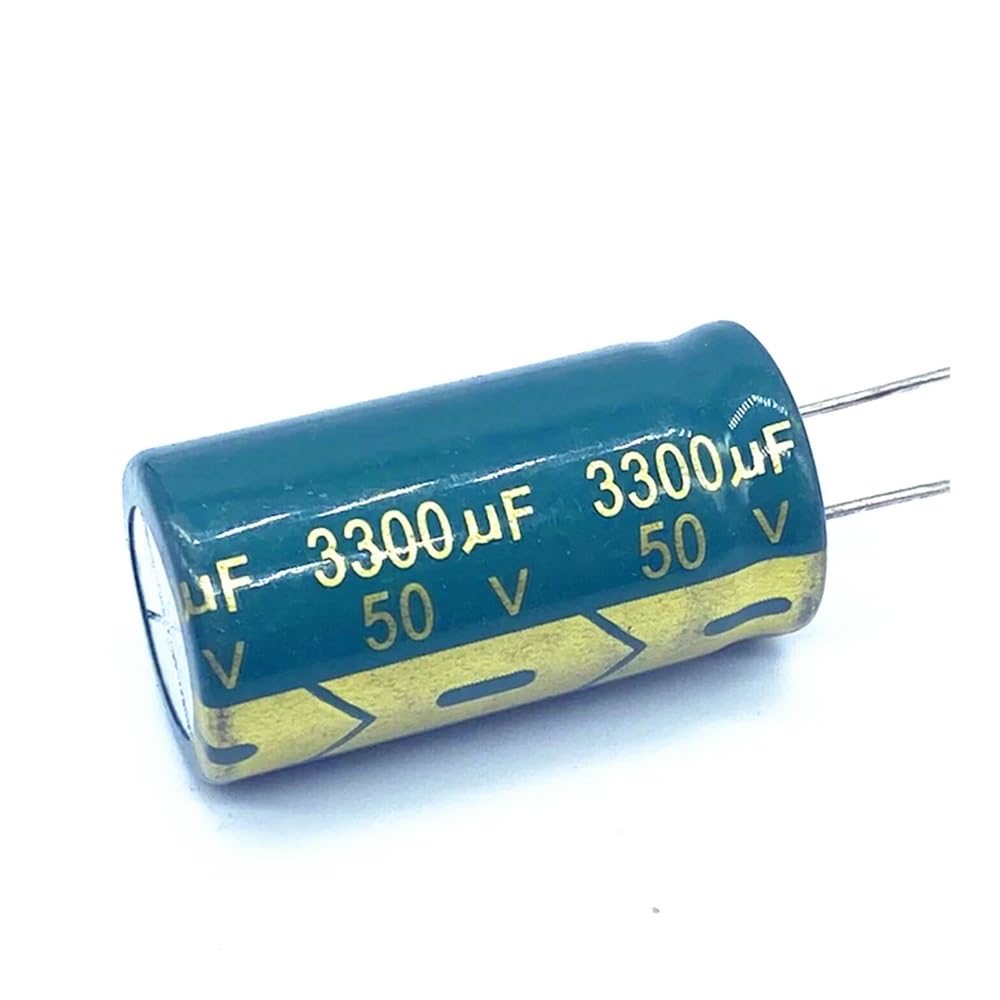 ICXLPMC 2pcs/lot 50V high frequency low impedance 50V 3300UF aluminum electrolytic capacitor size 18 * 35 3300UF50V 20%