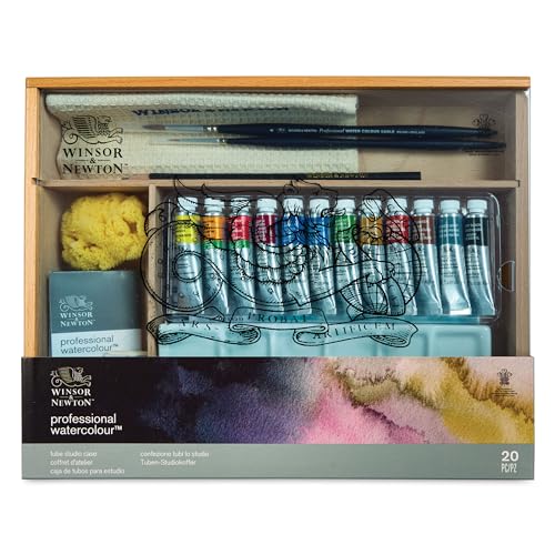 Winsor & Newton Professional Watercolour Travel Case Set, Multi