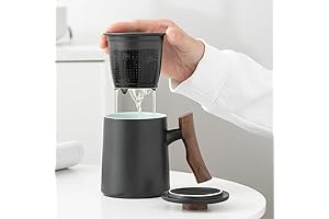 Matty's Garden Ceramic Coffee Mug and Tea Infuser