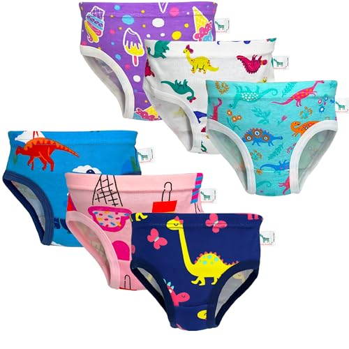 girls underwear,100% cotton, toddler girl underwear, panties for girls, 2-18Y（6&10 pcs Random pattern）