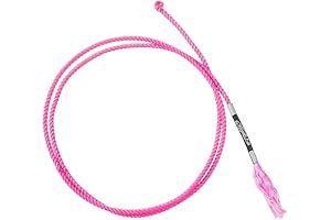 Tough 1 Thunderbolt Goat Tying Rope Pink