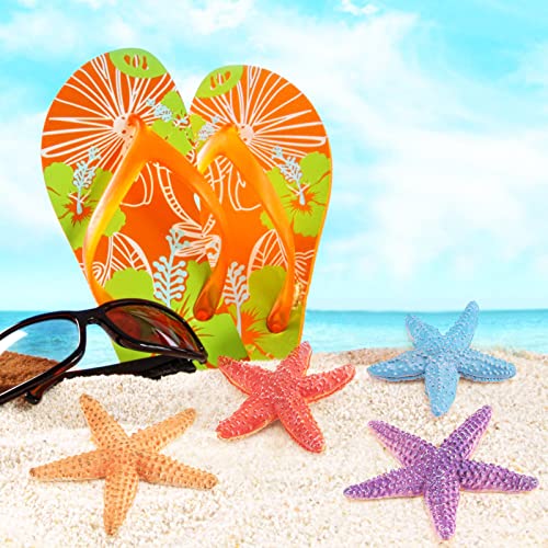 WONWONTOYS Starfish for Crafts 4PCS 3 Inch Starfish Decor Ornaments for Wedding Party Christmas Home Crafts Seashells for Kids Toddler Sea Shells Sea Star Figure for Collectible by WONWONTOYS - Used condition - Image 5
