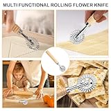 Ravioli Cutters,Pasta Cutter,Pasta Maker,Pasta Machine,Pasta Cutter Wheel,Ravioli Cutter for Kitchen DIY Dumpling Noodle Cookie Pasta Accessories - Image 6