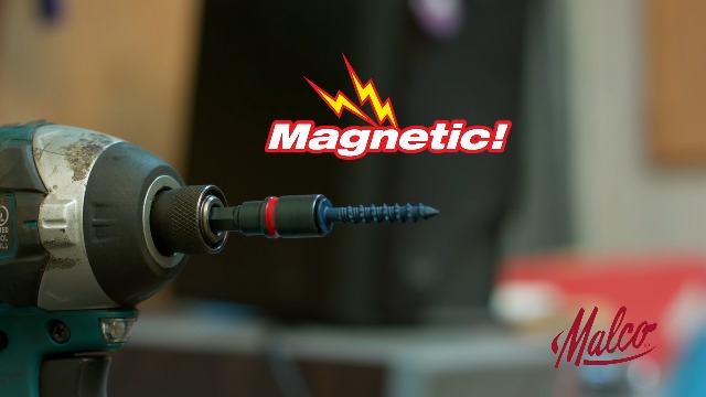 Malco MSHML516IS 5/16 in. Magnetic Impact Hex Chuck Driver, 4