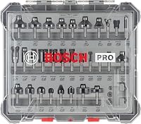Bosch 30x PRO Fräser- Set, gemischt, Schaft 8 mm, 30-tlg. – Ansicht 2