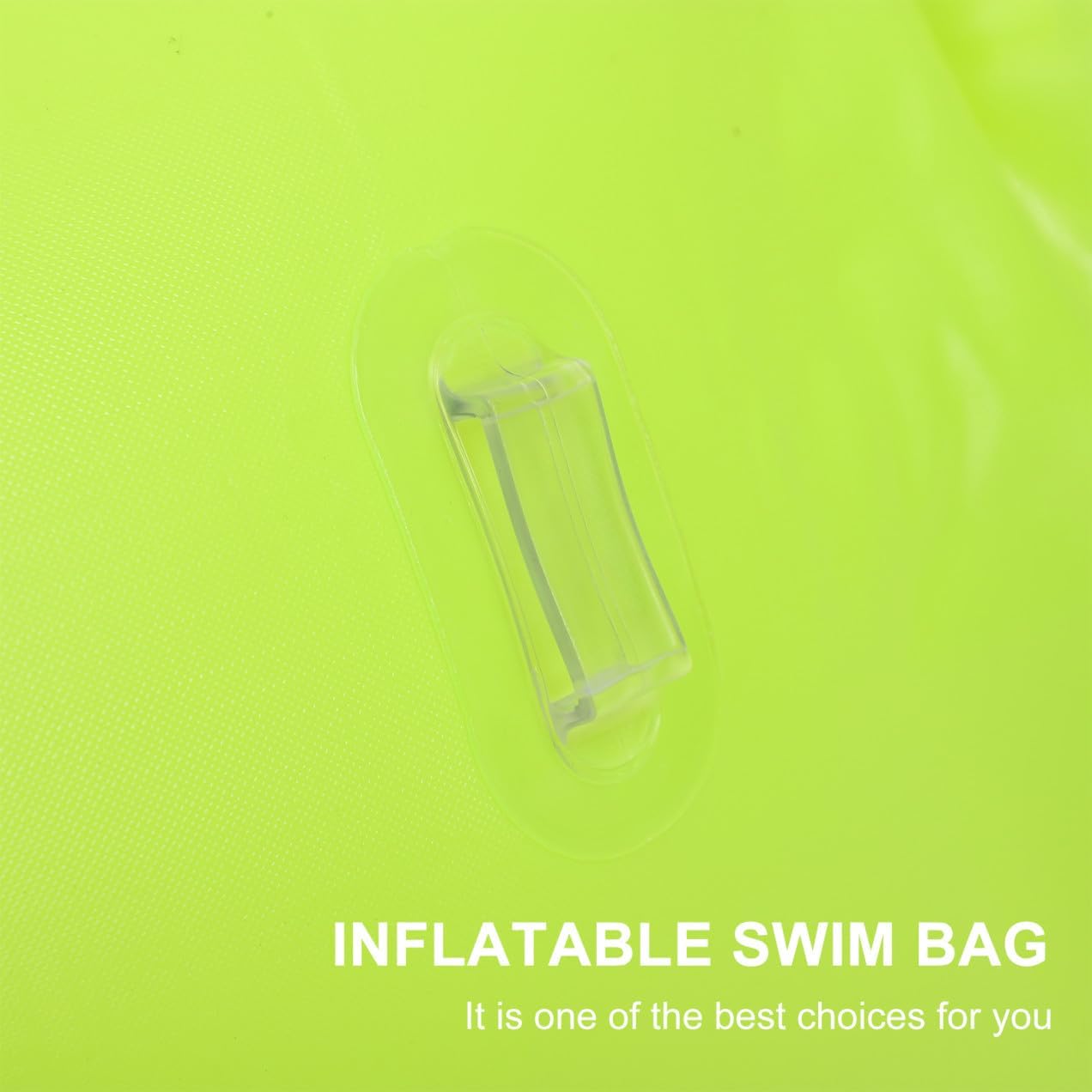 2pcs Inflatable Swim Buoy Pouch for Outdoor Swimming Portable Storage Bags for Safety Multi-Functional Swim Accessories for Summer Adventures