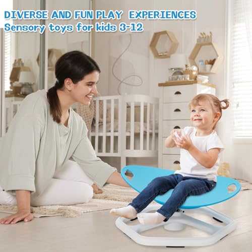 Chaise rotative sensorielle pour autisme canalisant l'agitation des enfants - 8