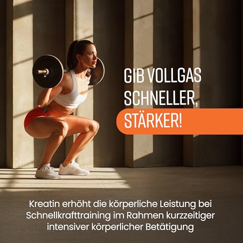 Kreatin Monohydrat Pulver 400 g | 114 Portionen | 200 Mesh ultrafein mikronisiert | Schnell lösliches Creatin | Vegan | VitaBright – Ansicht 5