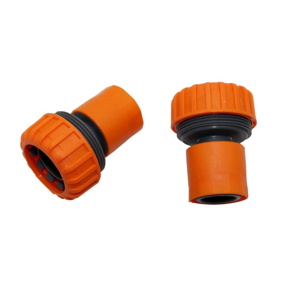 Conector de codo de tubería 1" Lavado de manguera de agua del grifo conectores estándar adaptador de coche Jardín de riego Tubería conexión de la manguera reparación de las articulaciones 50 PC