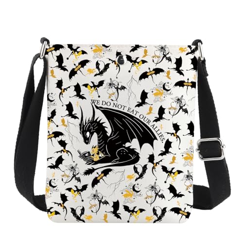 JNIAP Tairn Crossbody Bag Tairn & Andarna Gifts We Do Not Eat Our Allies Dragons Rider Shoulder Bag