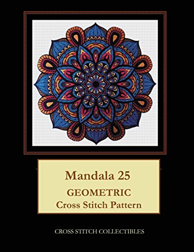 Mandala 25: Geometric Cross Stitch Pattern