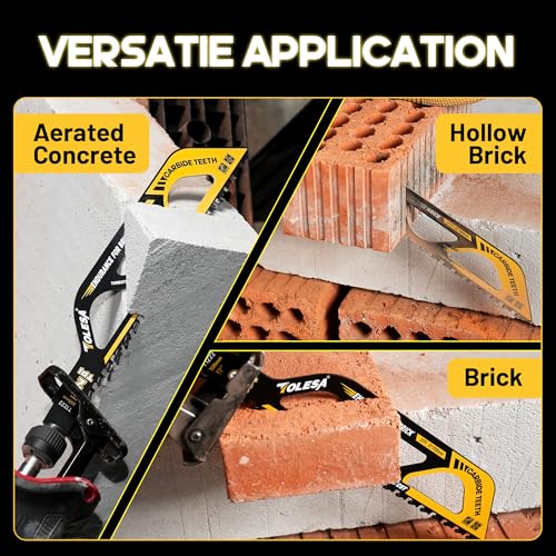 TOLESA 12-Inch Carbide Masonry Blade
