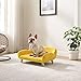 Sam's Pets Akkeri Yellow Dog Couch, 28