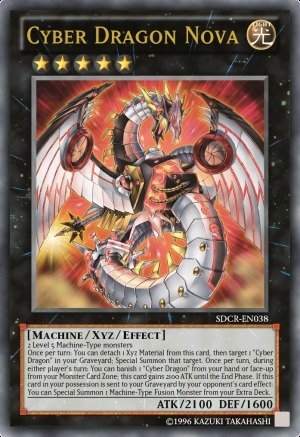 Amazon.com: Yu-Gi-Oh! - Cyber Dragon Nova (SDCR-EN038) - Structure