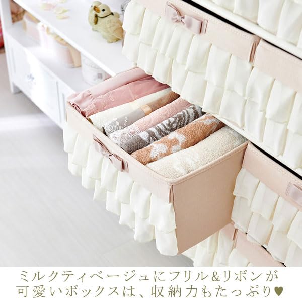 Amazon｜ロマンティックプリンセス フリルボックスチェスト(8杯