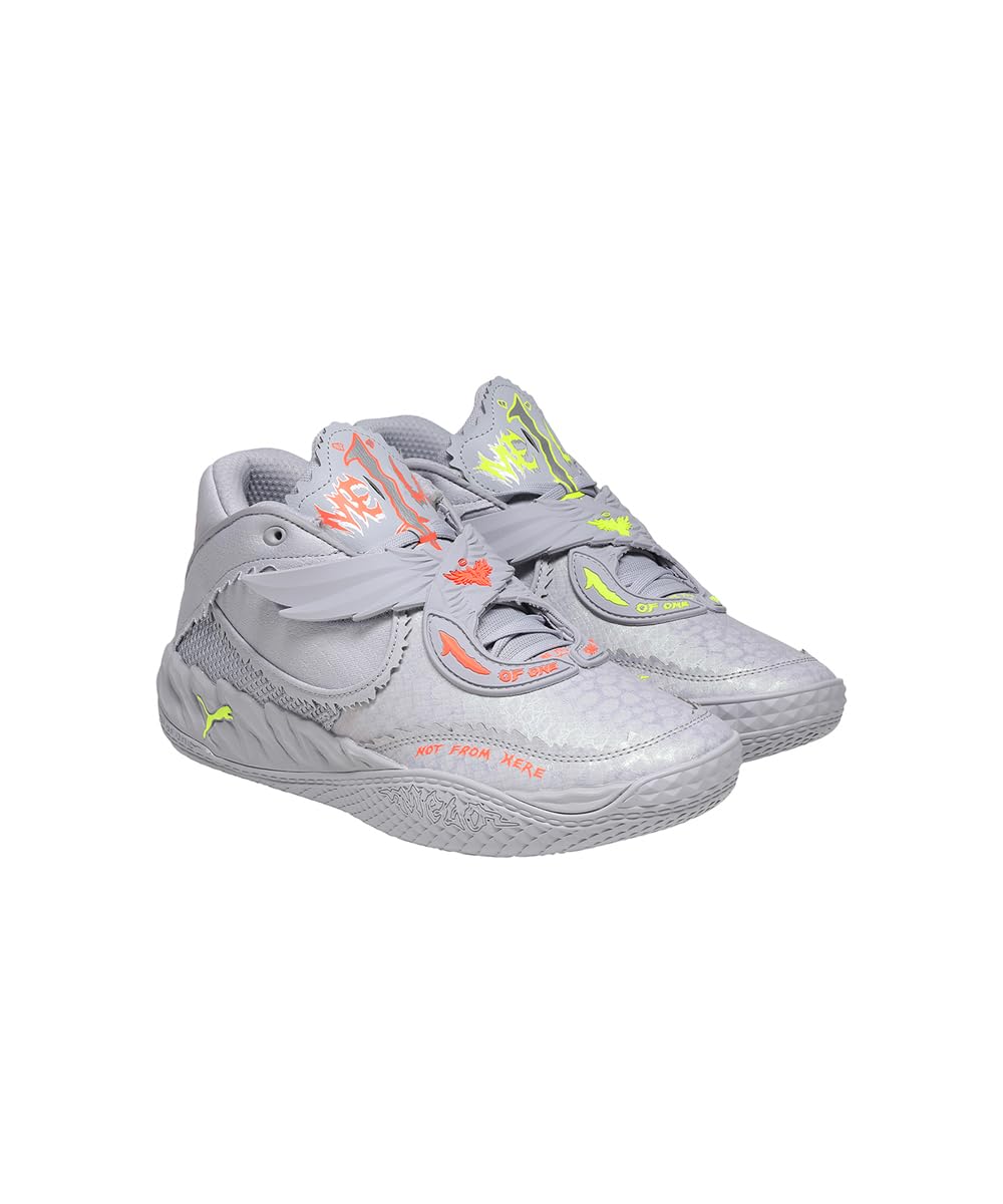 Puma Tenis de baloncesto unisex para adultos Mb.05 metálicos
