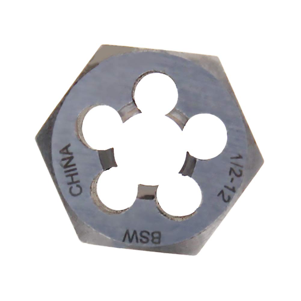 Utoolmart Hex Rethreading Die, UNF 1/2-20 Carbon Steel Thread Die, Hex Rethreading Die Machine Thread Die, Hexagon Taper Pipe — Amazon image 28
