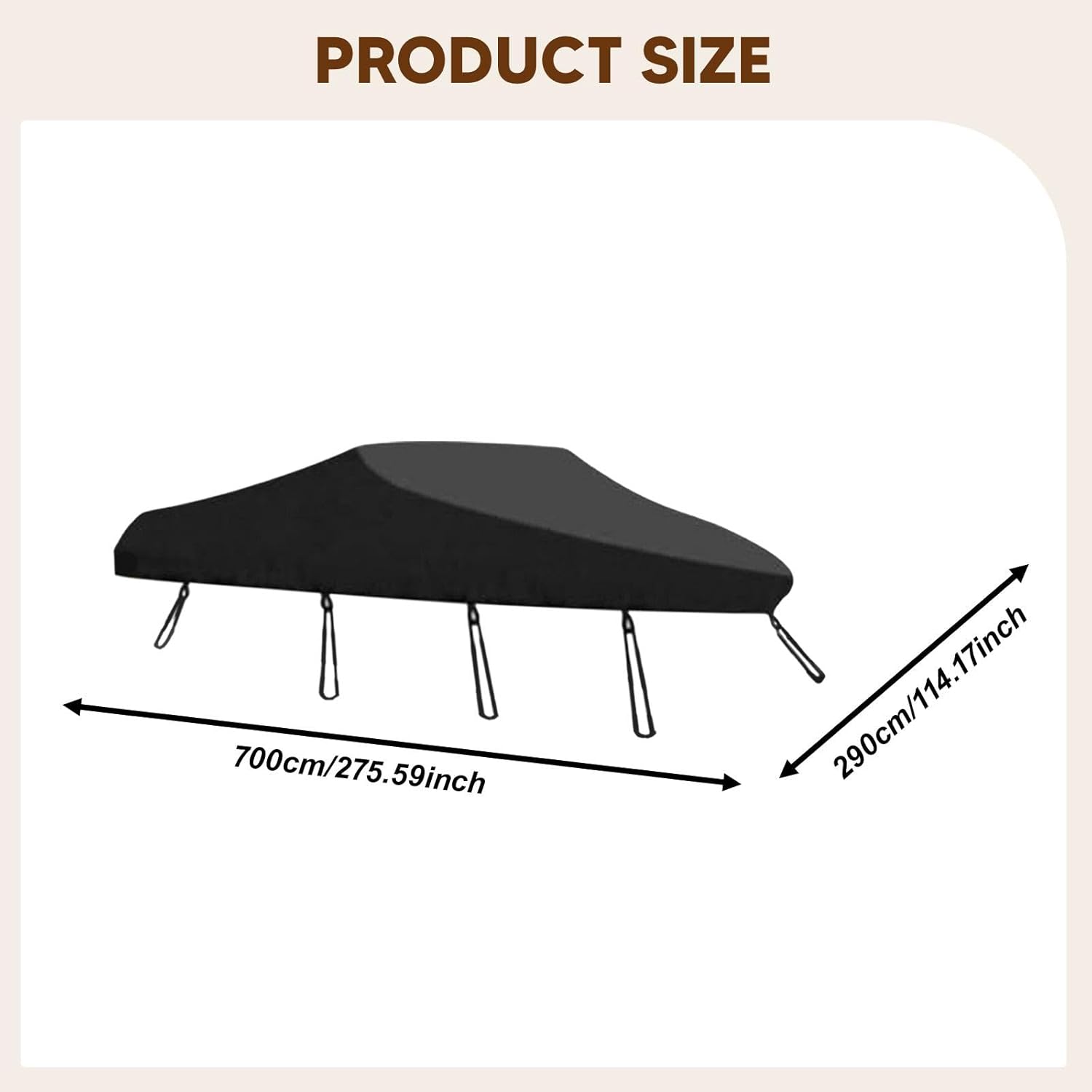 ケース用の防水アクセサリ、プロ仕様の交換品、プレミアム ラップトップ ケース。, 20～22フィート