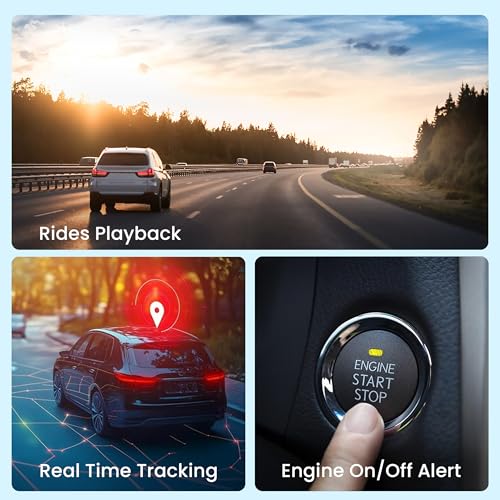 Image of Acumen Track Y300 GPS Tracker (Remote Engine Lock) Wired Hidden GPS Device for Bike car & Truck, EV with Location Tracking, Geo Fence Anti- Theft Alarm, One Year App Subscription