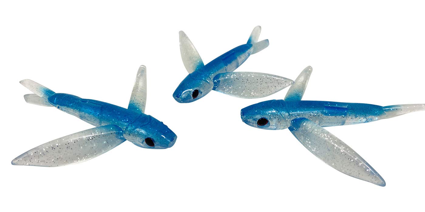 Buy 4 Inch Flying Fish Teaser Lures (3 Pack) Online at desertcartUAE