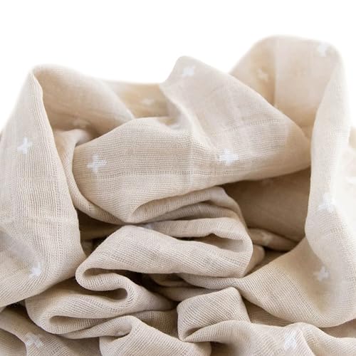 Image of Little Unicorn Muslin Swaddle Blanket for Newborns & Infants | Soft & Breathable Fabric | Set of 3 Baby Blankets for Swaddling, Nursing, Shower Gifts (Oh Deer)