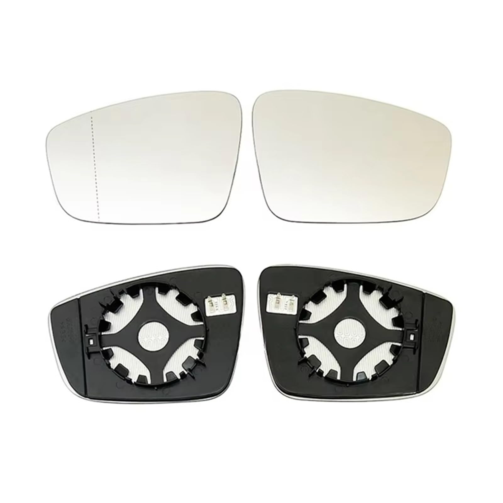 Vetro Specchietto Laterale Compatibile Con Per Passat Per B7 US Per Model 2011-2015 Specchietto Laterale Con Riscaldamento Lente Specchietto Retrovisore 5C6857521J 5C6857522J