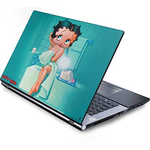 Skinit Decal Laptop Skin Compatible with Generic 17in Laptop (15.2in X 9.9in) - Officially Licensed Betty Boop Betty Boop Bathing Design