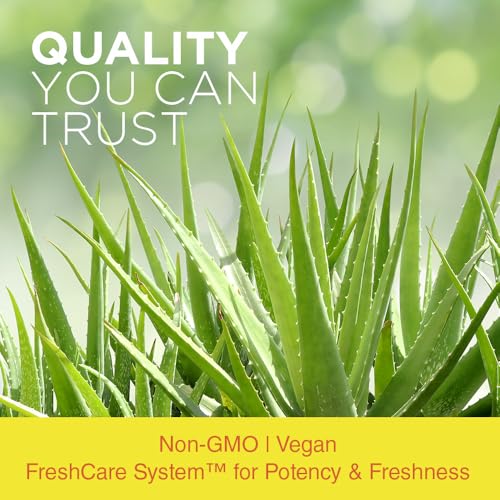Nature's Life Aloe Vera Inner Leaf | Skin Health, Digestive Support & Regularity Formula | with Fennel | Non-GMO & Vegan | No Fillers | 100 Veg Caps - Image 5