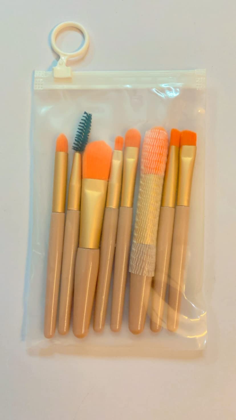 Makeup All In One Brush Set 8 Pieces for Womens & Girls 3