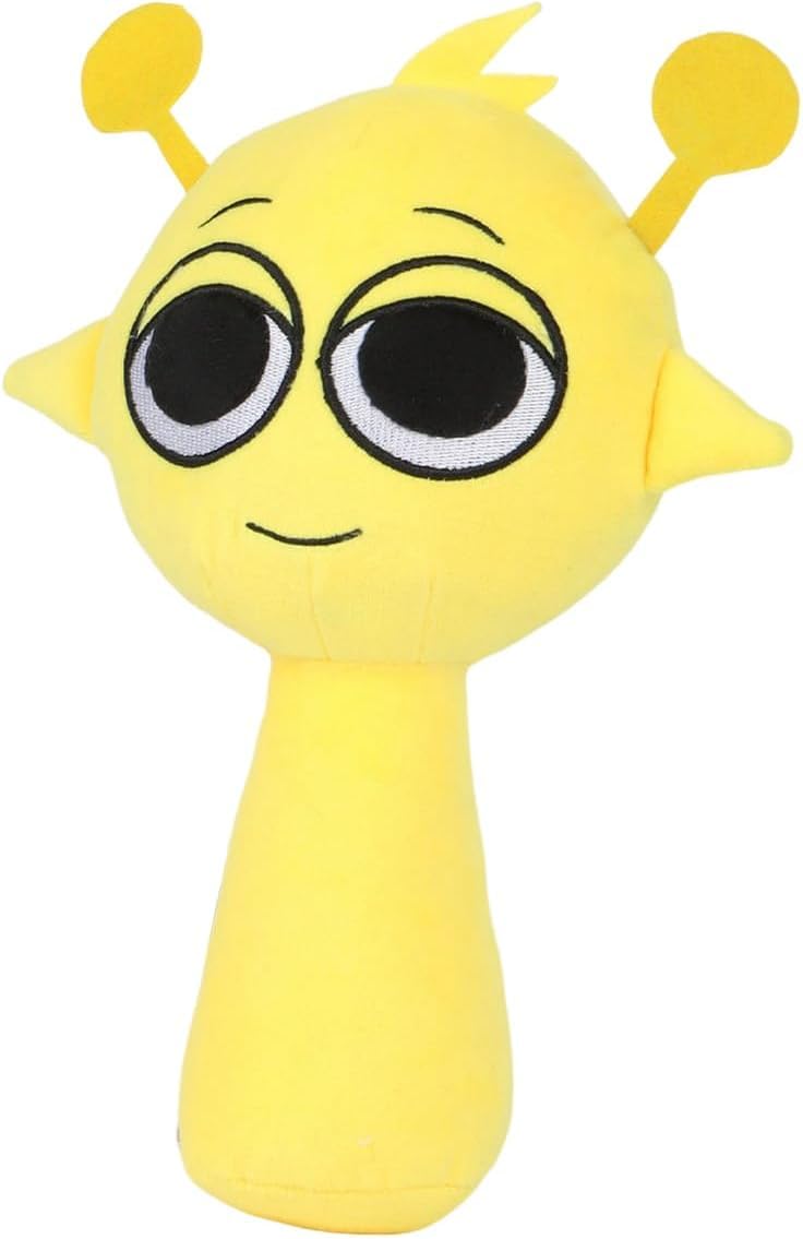 Amazon.com: MKYHAIY Plush, 9.8 Simon Sprunki Realistic Cute Soft Stuffed  Toy for Game Fans Boys Girls Kids (Yellow Simon) : Toys & Games