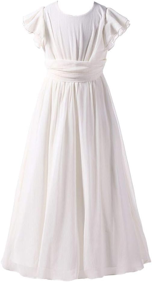 Junior Bridesmaid Dress Prom Party Dresses Long Flower Girl's Dress