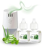 Vista 34 de Scent Fill Kit de Ambientador Enchufable con Forma de Árbol de Navidad (Abeto Fraser Bálsamo y Abeto Sicómoro), 2 Recambios + Difusor