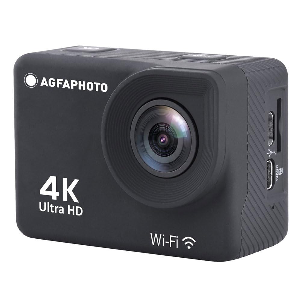 Cámara Digital Deportiva AgfaPhoto Realimove AC9000/ 16MP/ Negra