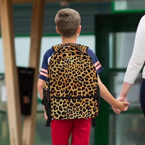Cartable imprimé léopard classique et durable pour étudiants - 6