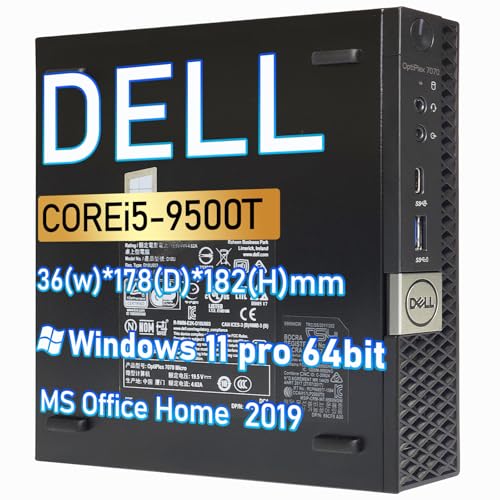 kei23 様Dell OptiPlex 7070 ミニPC デル OptiPlex 7070 マイクロ レビュー：パーツ交換も可能な超小型
