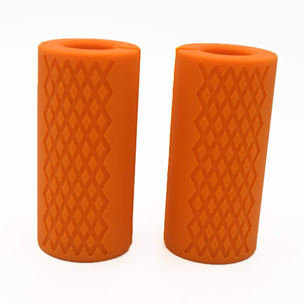 Weight Bar Grips Fit Standard Barbell, Dumbell Handles, Thick Bar Training Adapter for Weightlifting & Cable Attachments Fitness Training Rope Grips for Body Arm Forearm Builder Strength