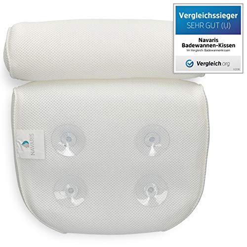 Navaris Cuscino Vasca da Bagno Extra-Comfort