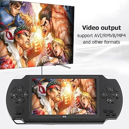 Image of NextTech UHD Console with Retro Built-in Games | Portable Handheld Video Game for Kids and Adults X6 Handheld Console (2026)