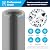 SpiroPure SP-P1-20 20x2.5 1 Micron Spun Melt-Blown Polypropylene Sediment Water Filter Cartridge SDC-25-2001 P1-20 155304-43 (Case of 20)